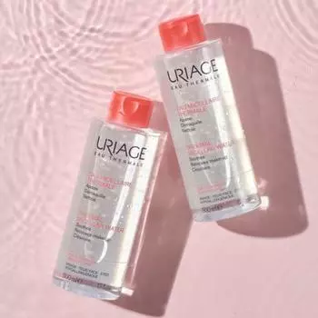 Uriage Micellar Cleansing Water Sensitive Double Plan 500мл500мл