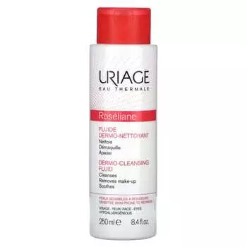 Uriage, roseliane, очищающая жидкость для кожи, 8,4 жидких унций (250 мл)