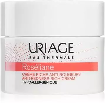 Uriage Rosliane Crme Riche Anti-Rougeurs crme de jour nourrissante pour peaux sensibles sujettes aux rougeurs TU прозрачный