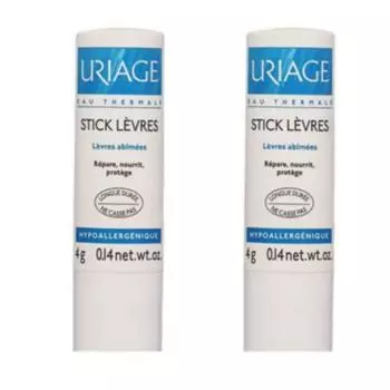 Uriage Sticklevre Original Lip Balm 4 г, 2 упаковки