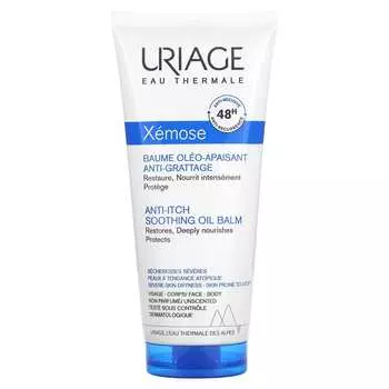 Uriage, Xmose, противозудный, успокаивающий масляный бальзам, без запаха, 6,8 фл. 0 унций (200 мл)