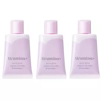 Urmina Plus Raw Shiny Skin Powder Illuminate 35 г Набор из 3 тонирующих утренних эмульсий Light Effect Shiny