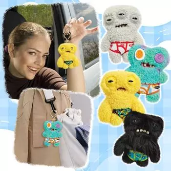 Уродливые и милые плюшевые игрушечные куклы, креативные декоративные подвески и украшения One Size