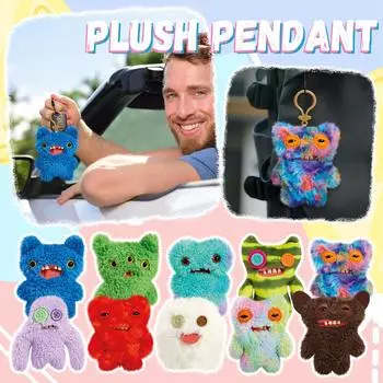Уродливые и милые плюшевые игрушечные куклы, креативные декоративные подвески и украшения One Size