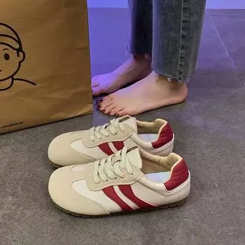 Уродливые милые туфли с большой головой, женские, весенние и летние, повседневные, универсальные, ретро, немецкие, тренировочные, спортивные туфли Agan 35