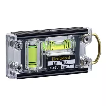 Уровень Ebisu Tobi Green Body: Черная/пузырьковая трубка: 10x1,9x4,3 см ED-TBLB