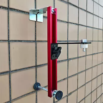 Уровень кронштейна Сверхпрочный Удобный Монтажный Аксессуар Регулируемый Красный Фурнитура Детали Стабильный 30 cm