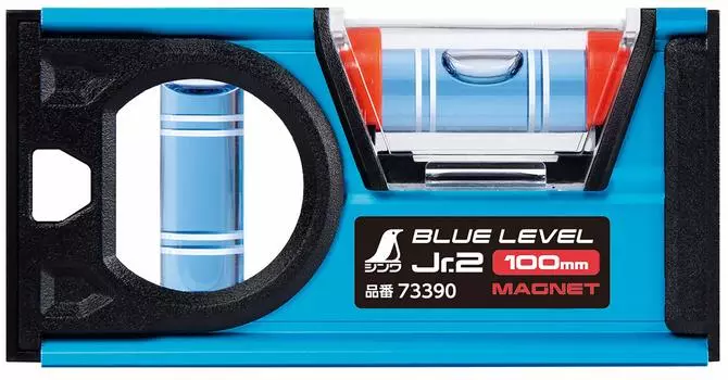 Уровень Shinwa Sokutei Blue 100 мм с магнитом 73390 Jr.2 синий