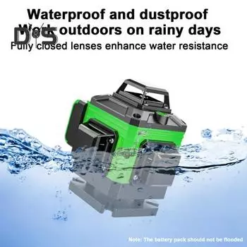 Уровень спиртовой инструмент IP54 водонепроницаемый самовыравнивающийся высокоточный широкоугольный компактный портативный инструмент для использования в помещении и на улице A