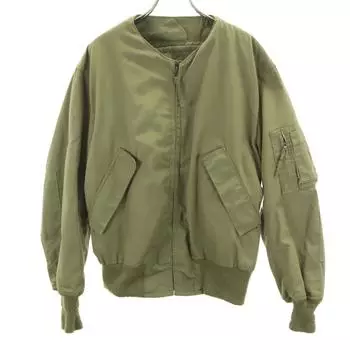 US ARMY 80s Old CVC Tankers Jacket khaki Inner tag, collar missing Men s Used