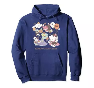 US Design Sanrio Characters Halloween Party Parka [Halloween Special] синий
