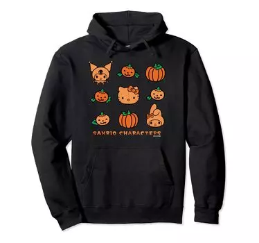 US Design Sanrio Персонажи Тыквенная парка [Специальный Хэллоуин] чёрный