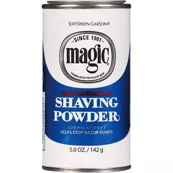 US Magic Shave Pwd Blue Размер 141,7 г Beauty Enterprise Regular Strength Shaving Powder 15 5 унций, 4 шт.
