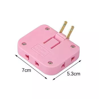 Us Plug And Socket 3 In 1 Удлинитель Электрические розетки Адаптер Преобразователь Питания белый