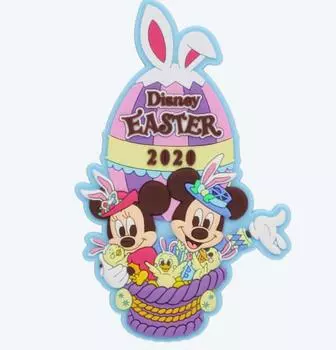 Usa Piyo Магнит Disney Пасха 2020 Tokyo Disney Resort Limited Disney Sea Пасхальное украшение Магнит Tip-Top