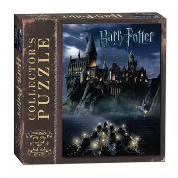 USAOPOLY Пазл 550 элементов Мир Гарри Поттера Гарри Поттер и Волшебник камня Искусство фильма Официальная коллекция продуктов Гарри Поттера