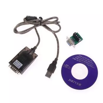 USB2.0 - -485 DB9 pin Female COM последовательный порт чип PL2303 изолированный USB в 485 USB 485 адаптер конвертер