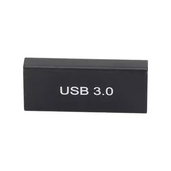 USB3.0 A Female to USBA Female Adapter Efficient Transmission Converter for USB3.0 Data Cable