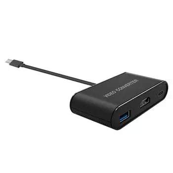 USB3.0 Type C Видео Конвертер 1080P e для / TV Видео Адаптер Портативный