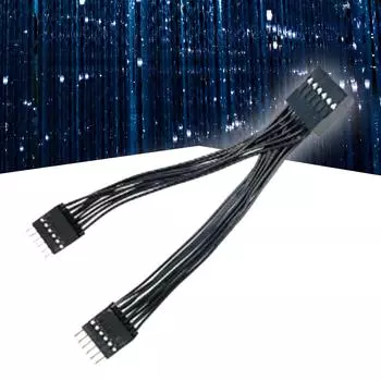 USB 11PIN разветвительный кабель для подключения двух устройств к материнской плате компьютера, стабильная передача данных и шнур для зарядки