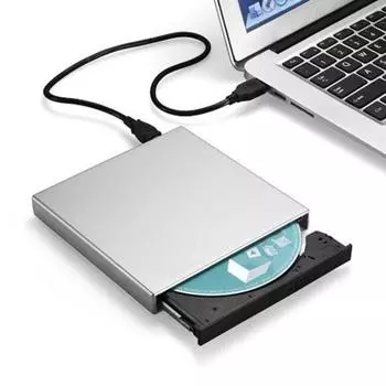 USB 2.0 Drive Легкий Прочный Портативный серебряный