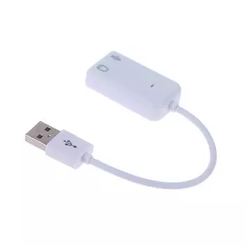 Usb 2.0 к разъему для внешней звуковой карты USB 3D аудио гарнитура микрофон наушники 7.1 канал 5Hv2 адаптер для ноутбука