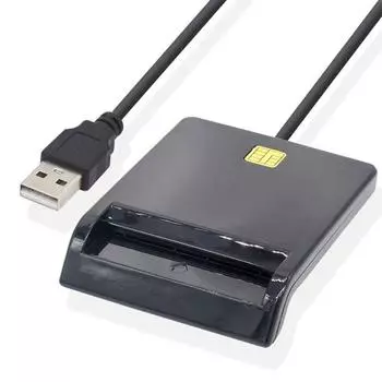 USB 2.0 USB-считыватель смарт-карт, разъем для клонирования карт для ОС Windows 7, 8, 10, Linux