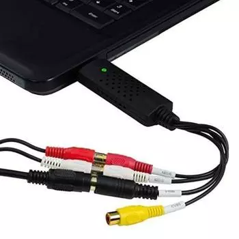 Usb 2.0 Видеозахват Карта Видеозахвата Аудиоадаптер Usb Vhs Box Vhs DVD Vcr TV To Digital Converter Для Windows 7 8 10