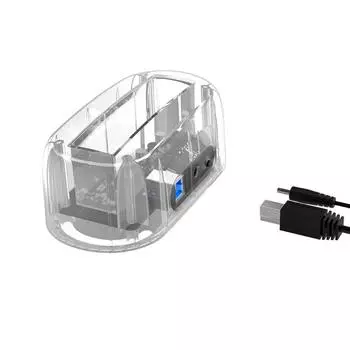 USB 3.0 для док-станции, корпуса для считывателя, база для 2,5/3,5-дюймового твердотельного жесткого диска, поддержка твердотельного накопителя 8 ТБ