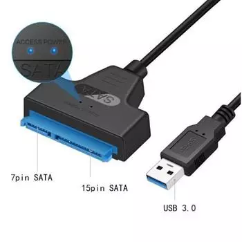 Usb 3.0 к Sata 2.5 внешний жесткий диск адаптер ридер для SSD Hdd кабель