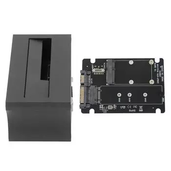 USB 3.0 to SATA External Hard Drive Docking Station Single Disk 5Gbps Aluminum Alloy Copy Function EU Plug