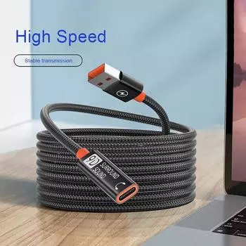 USB 3 типа «папа» для зарядки C «гнездовой удлинитель» Play Cable Plug Line Charging Wire 10Gbps