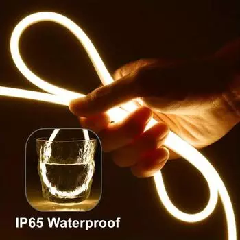 USB 5V светодиодная неоновая лента умная ручная сканирующая лампа датчик движения водонепроницаемая гибкая светодиодная неоновая лента для домашнего декора комнаты