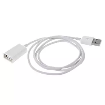 USB A Male To Female M / F Extension Cable White About Extension A 100cm Female Existing Cables Y7N1