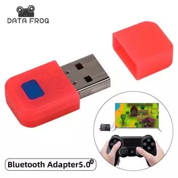 USB-адаптер DATA FROG Bluetooth для консоли Nintendo Switch, беспроводной контроллер, Bluetooth-передатчик, приемник 5,0 для ТВ-приставки/PS4/PS5/ПК