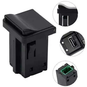 USB-адаптер для дополнительного входа, зарядное устройство для Nissan Infiniti 284H3-1FA0B