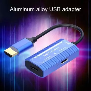 USB-адаптер для Rokid Air AR 4K@60Hz HDMI-совместимый кабель Type C 5V Видеопрезентация