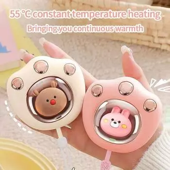 USB электрическая ручная грелка зимние грелки для рук симпатичные ручные грелки в форме когтей обогреватель грелка для рук обогреватель