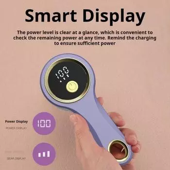 USB-электрическое устройство для удаления ворса, тканевая бритва, сотовая решетка, лезвие, эффективный двигатель, большая емкость, тканевый пылесборник белый