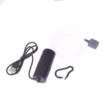 Usb Aquarium Air Pump With Air Stone And Silicone Tube Energy Saving Oxygen Pump For Aquarium Fishing