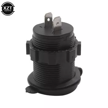 USB Авто зарядка для автомобиля 5 В 4,2 А Двойной USB зарядный разъем Адаптер розетка питания для 12 В 24 В Мотоцикл Автомобиль светодиодный белый