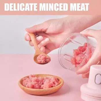 USB беспроводной электрический кухонный блендер, миксер, чеснокодавилка, мясорубка, мини-овощная мясорубка с перцем чили, кухонные инструменты, процессор