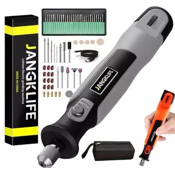 USB беспроводной роторный набор инструментов Деревообработка гравировальная ручка DIY для ювелирных изделий из металла и стекла мини-беспроводная дрель жёлтый