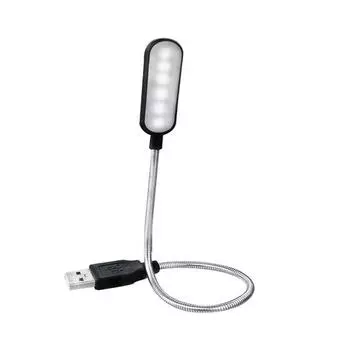 USB Book Light, Flexible Reading Lamp, Desktop Small Table Lamp, Portable Small Night Light for Room Decor Usb Led Light