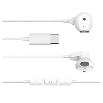 USB C Headphones In-Ear Wired Earphones for iPhone 16/15 Pro Samsung Galaxy QDE