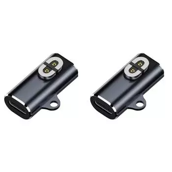 USB C к магнитному адаптеру для зарядного устройства для наушников Aftershokz(Средний изгиб)