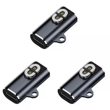 USB C к магнитному адаптеру для зарядного устройства для наушников Aftershokz(Средний изгиб)