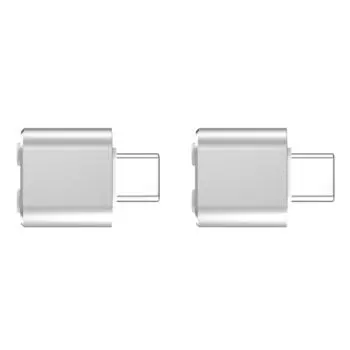 USB C Мышь Jiggler Mover Необнаруживаемый 3 режима с кнопкой переключения(Серебряный)