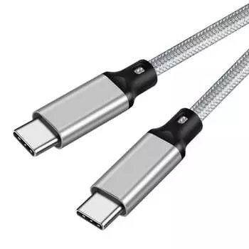 USB-C & USB-C Cable 3m LpoieJun [100W PD Compatible/USB 3.2 Gen 2x2-20Gbps Data Transfer] PD3.0/QC3.0 Ultra Fast Charging 4K/60Hz Video Output Ultra D