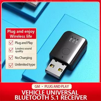 USB автомобильный Bluetooth 5.1 Fm передатчик приемник громкой связи мини USB питание автомобильный комплект авто беспроводной аудио для автомобиля FM радио чёрный